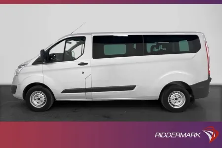 Ford Transit Custom Kombi Lång 2.2 125hk Värmare Drag 9-Sits